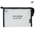 thumbnail image 1 of Mesh Toiletry Bag Portable Toiletry Tote Bag Waterproof Makeup Bag for Travel, 1 of 10