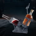 thumbnail image 1 of Stylish Metal Skeleton Drink Stand Holder For Cola Whisky Bottles Kitchen Bar Table, 1 of 3