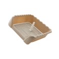thumbnail image 2 of Pet Cat Training Toilet Tray Detachable Animal Training Pad Tray Lattice Dogs Toilet for Indoor Coffee Small, 2 of 9