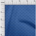 thumbnail image 1 of oneOone Polyester Lycra Blue Fabric Rabbit Animal Quilting Supplies Print Sewing Fabric By The Yard 56 Inch Wide, 1 of 4