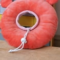 thumbnail image 3 of MesaSe Cat Recovery Collar  Cute Cat Donut Collar  Soft Cone Collars for Cat  Wound Healing Protective Cone After Surgery Elizabethan Collars for Kitten Pets, 3 of 8