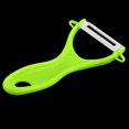 thumbnail image 3 of Unique Bargains Kitchen Fruit Vegetable Carrot Potato Slicer Ceramic Peeler Cutter Tool Green, 3 of 3