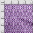 thumbnail image 2 of oneOone Rayon Violet Fabric Asian Ikat Craft Projects Decor Fabric Printed by The Yard 56 Inch Wide, 2 of 4