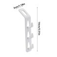 thumbnail image 3 of TIELUTT Clothes Hanger Connector Hooks 2024 Space Saving Hanger Extender Budding Store Storage Bags Fabric Boxes for Storage Closet with Lid Container Store Storage Baby Cloth Organizer Storage, 3 of 7