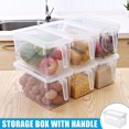 thumbnail image 3 of Boîte de Rangement Alimentaire de Cuisine pour Réfrigérateur, Boîtier Croustillant avec Poignée Multifonction, 3 of 10
