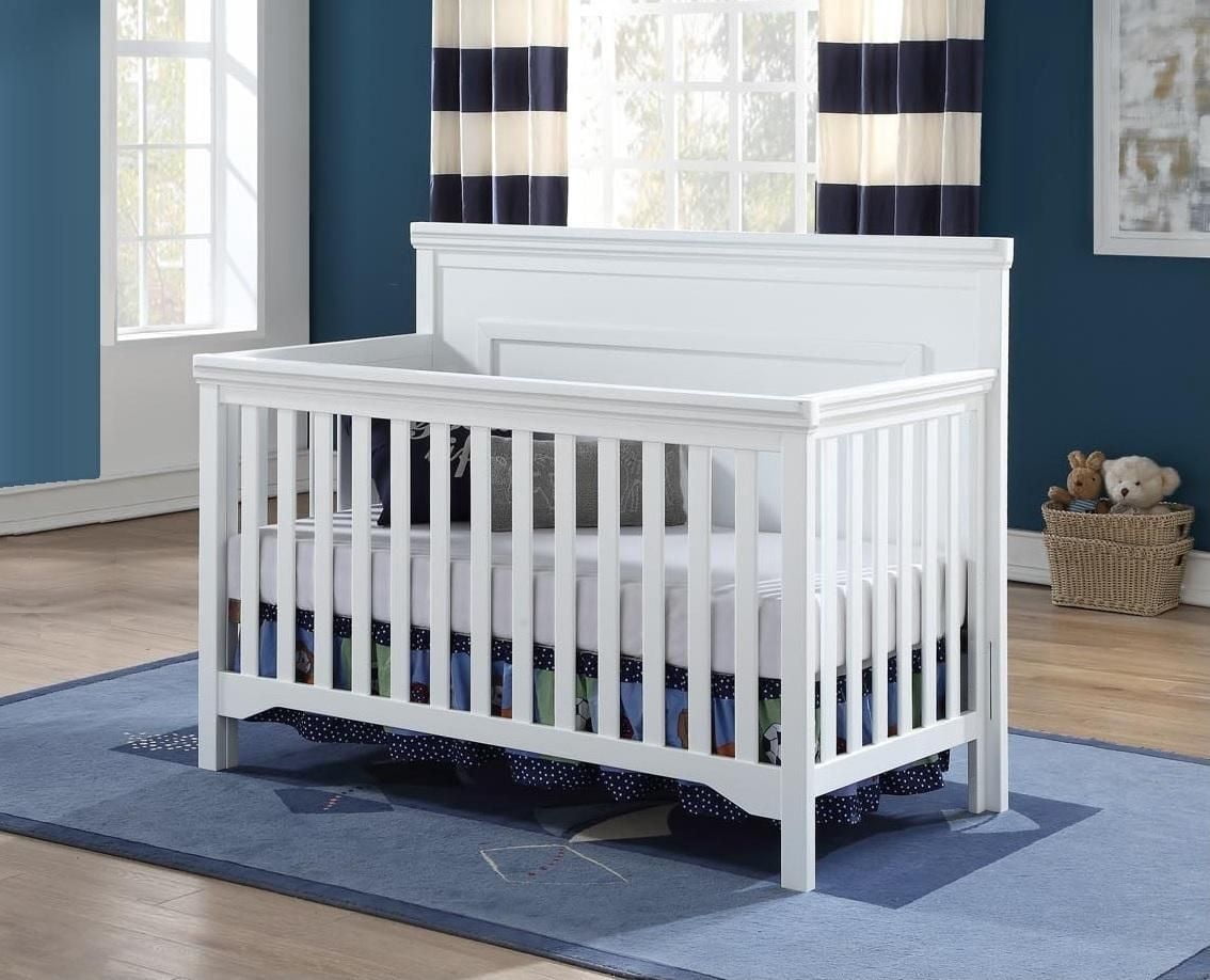 Concord Baby Landry 4 in 1 Crib - White