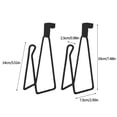 thumbnail image 3 of 2pcs Metal Over The Toilet Paper Roll For Bathroom Tissue The Hook For Bathroom Storage And Kitchen Organization Hanging Holds, 3 of 6