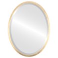 thumbnail image 1 of London Framed Oval Mirror - Gold Leaf - 19" x 25", 1 of 7