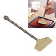 thumbnail image 4 of Tea Tray Water Scraper, High Hardness Soft Head Tea Tray Cleaning Brush Alloy Handle Anti Rust Simple Generous  For Home Green, 4 of 8