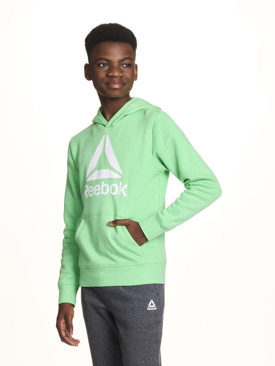 Reebok Boys Delta Fleece Hoodie