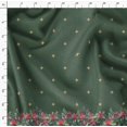thumbnail image 4 of Soimoi Polyester Crepe Fabric Artistic Leaves & Flower Panel Decor Fabric Printed Yard 52 Inch Wide, 4 of 5