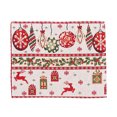thumbnail image 1 of jovati Christmas Ornament Knitted Decorative Placemat, 1 of 5