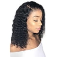 thumbnail image 2 of RYRDWP Natural Wave Lace Wigs Brazilian Human Hair Short Curly Wavy Lace Front Wigs, 2 of 9