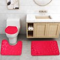 thumbnail image 4 of LSLJS Bathroom Rugs Sets 3 Piece Bathroom Carpet, Super Soft Non Slip Bathtub Carpet and Absorbent Bath Mat, Bathroom Carpet, Plush Bath Mat for Bathroom, 4 of 8