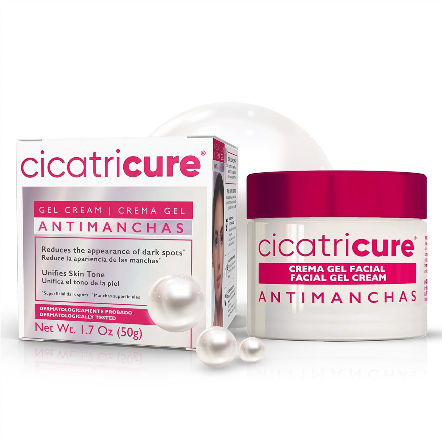 Cicatricure Antimanchas Brightening Face Moisturizer Results in 4 weeks Faded Cream for Dark Spots with Tranexamic Acid Boosts Glow & Radiance Natural Radiance 1.7 oz