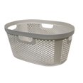 thumbnail image 1 of Modern Homes 40L Laundry Basket Ivory, 1 of 1
