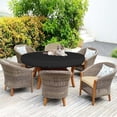 thumbnail image 3 of EGNMCR Covers All Round Table Cover Made Of Fabric With Water Proof Property Suitable For Indoors Outdoors tables cover, 3 of 7