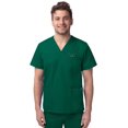 thumbnail image 1 of Sivvan Haut d'Uniforme Unisexe à Col en V à 3 Poches (Offert en 15 Couleurs), 1 of 7