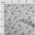 thumbnail image 2 of oneOone Silk Tabby Gray Fabric Floral Sewing Craft Projects Fabric Prints By Yard 42 Inch Wide, 2 of 5