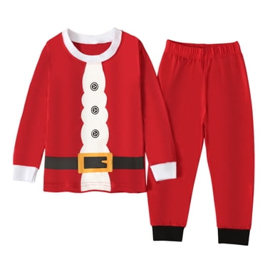 Boys Sleepwear Pajamas Sets Comfortable T-Shirts and Pants Outfits for Sleep and Play for Holidays and Everyday Use
