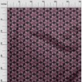 thumbnail image 2 of oneOone Cotton Poplin Pink Fabric Geometric Craft Projects Decor Fabric Printed By The Yard 56 Inch Wide, 2 of 4