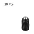 thumbnail image 3 of Unique Bargains Ball Point Set Screws, M5 x 8mm High Carbon Steel Metric Spring Hex Socket Grub Screw 20 Pack, 3 of 7