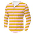thumbnail image 1 of RXIRUCGD T-Shirt à Manches Longues pour Hommes, Col Rond, Imprimé, Entraînement Physique, Orange, Taille : TG, 1 of 4