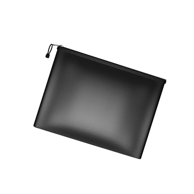 Waterproof Document Pouch Portable Fireproof money pouch for For documents certificate Contract Small