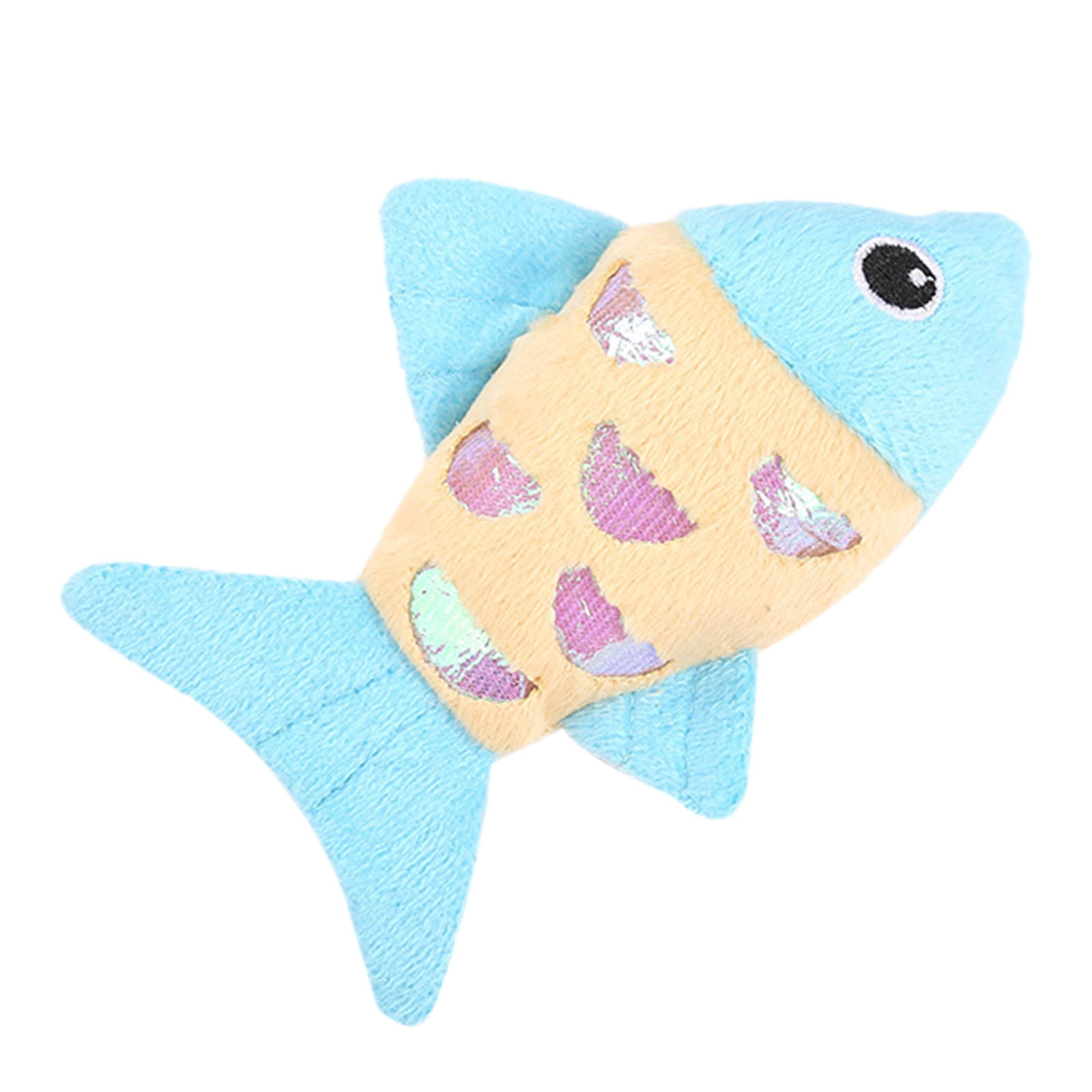 SIfdSeng Pet Teething Chew Toy Keep Busy for Biting with Rattle Sound Fish Theme Durable Dog Toys for Aggressive Chewers Puppy Teething Toys Freezable Interactive Dog Toys for Small Dogs