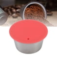thumbnail image 1 of Stainless Steel Reusable Coffee Capsules Set with Powder Cover for , Safe Material, , Perfect for Home or Office Use, 1 of 8