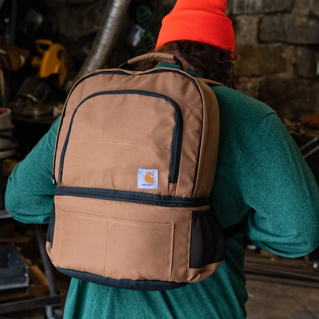 Carhartt 2-in-1 Insulated Cooler Backpack, Brown