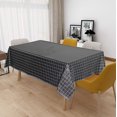thumbnail image 4 of ORUYROP 100% Waterproof PVC Table Cloth, Oil-Proof Spill-Proof Vinyl Rectangle Tablecloth, Wipeable Table Cover for Outdoor and Indoor Use, 4 of 7