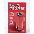 thumbnail image 1 of Gems Dual USB Car Charger Pink 1 Count, 1 of 1