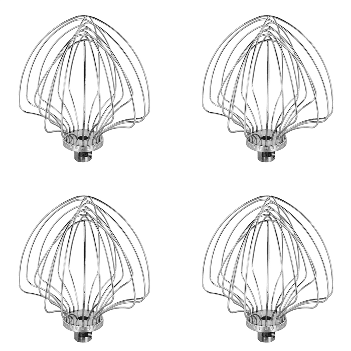 4X Accessories for 7-Quart Lifting Stand Mixer, Mixing Head, Whisk, Suitable for KSM7586P/7990/8990