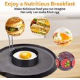 thumbnail image 3 of WIFKLSIIPG 4/5 PCS Nonstick Stainless Steel Handle Round Rings Shaper Pancakes Molds Ring, 3 of 3