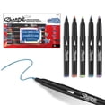 thumbnail image 1 of Sharpie Creative Markers, Earth Tones, Water-Based Acrylic Paint Markers, Fine Tip, 5 Count, 1 of 16