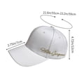 thumbnail image 3 of Sun Hat, Versatile Flat Cap with Wide Brim, Summer Face Covering, Adjustable Baseball Style with UV Protection, Lightweight Design, 12x12x7cm, 3 of 6