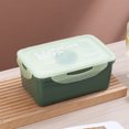 thumbnail image 1 of Suncoda Lunch Boxs, Portable Separated Lunch Box Can Be Heated Lunch Box Sandwich Box Sealed Fruit Fresh Lunch Box, 1 of 2