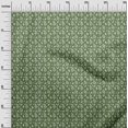 thumbnail image 3 of oneOone Rayon Forest Green Fabric Leaves Sewing Craft Projects Fabric Prints By Yard 56 Inch Wide, 3 of 5