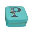 thumbnail image 1 of 26 Letters Earring Jewelry Display Storage Box Case Organizer Flannel Tray Holder Gift, 1 of 1