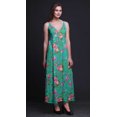 thumbnail image 2 of Bimba Robe Bohème de Plage Longue Sans Manches à Bretelles Imprimée Florale pour Femme - XX-Grand, 2 of 6
