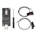 thumbnail image 2 of Ethernet  Adapter, NGFF M.2 KeyB to USB3.0 4G 5G WWAN Module with SIM Slot, Support for , WinCE, Linux, OS X, 2 of 7