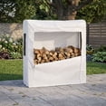 thumbnail image 3 of Gazebo Penguin Log Shelter In White, 3 of 18