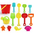 thumbnail image 2 of 14pcs Beach Tools Set Sand Playing Toys Kids Fun Water Beach Seaside Tools Gifts, 2 of 2