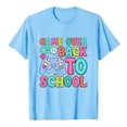 thumbnail image 4 of PMVFHDE T-Shirts Graphiques pour Filles, Manches Courtes, Col Rond, Lumineux et Confortable, Bleu Ciel, 12-13 Ans, 4 of 4