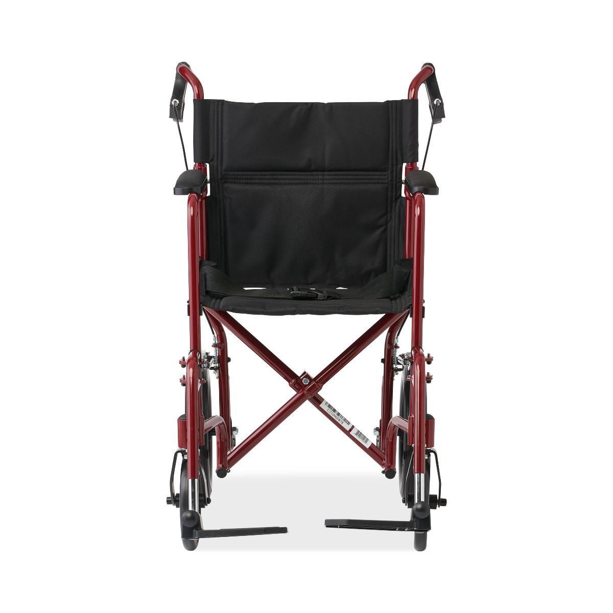Medline Excel Chaise de Transport de Luxe en Aluminium