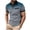 Grey, variant on lcziwo Gradient Polo Shirts for Men with Pocket 2024 Fashion Summer Casual Short Sleeve Golf T Shirts Dot Print Lapel Button Shirt Big and Tall Gray XL