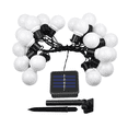 thumbnail image 1 of Outdoor Solar String Lights LED Solar Powered String Lights Waterproof,Crystal Ball Lights Solar Fairy Patio Lights for Garden, 1 of 5
