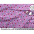 thumbnail image 3 of Soimoi Japan Crepe Satin Fabric Triangle,Floral & Cactus Tree Decor Fabric Printed Yard 42 Inch Wide, 3 of 3