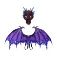 thumbnail image 2 of Dragon Costume Dragon Wing Adults Masquerade Cosplay Dinosaur Set, 2 of 10